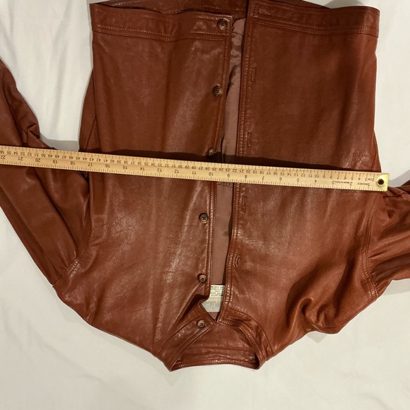 Bill Atkinson Vintage Leather Jacket Size:P - Picture 8 of 10
